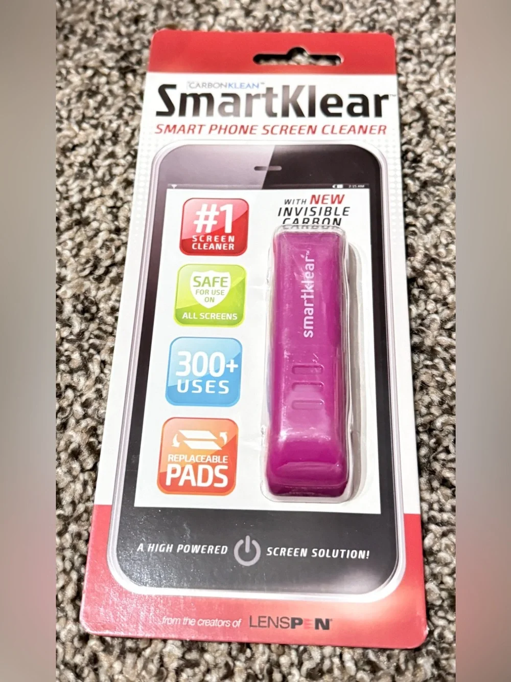 CarbonKlean SmartKlear Smartphone Screen Cleaner
